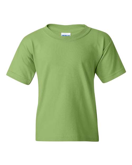 Gildan 543, 5000b Youth Heavy Cotton T-shirt, Kiwi