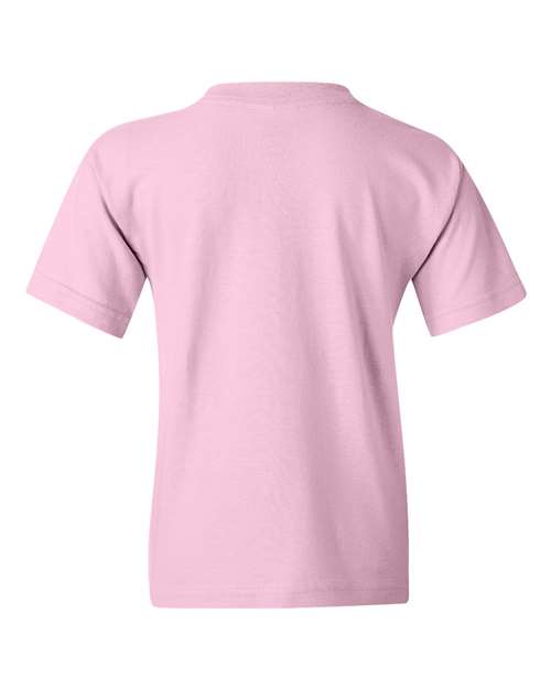 Gildan 5000B, Youth Heavy Cotton T-shirt, Light Pink