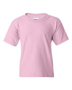 Gildan 5000B, Youth Heavy Cotton T-shirt, Light Pink