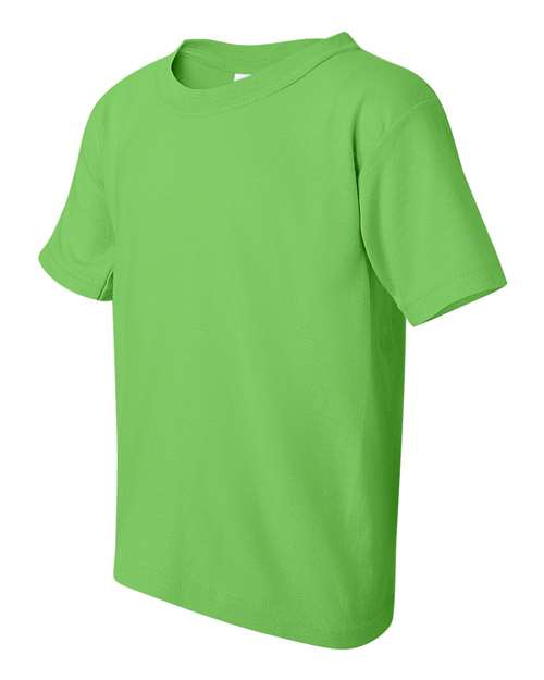 Gildan 5000B, Youth Heavy Cotton T-shirt, Lime