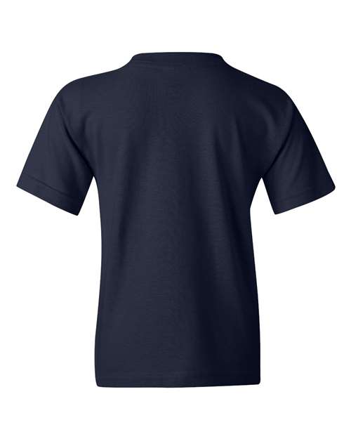 Gildan 5000B, Youth Heavy Cotton T-shirt, Navy