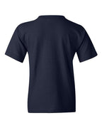 Gildan 5000B, Youth Heavy Cotton T-shirt, Navy
