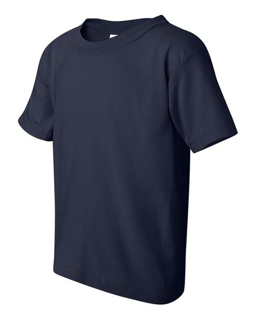 Gildan 5000B, Youth Heavy Cotton T-shirt, Navy