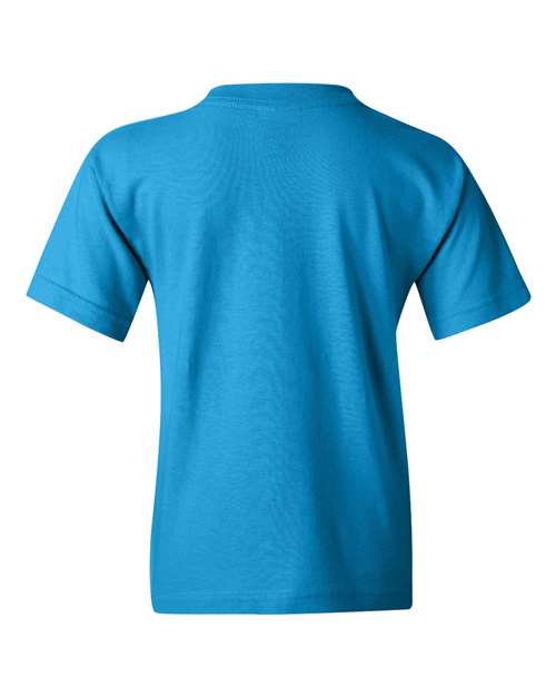 Gildan 5000B, Youth Heavy Cotton T-shirt, Sapphire