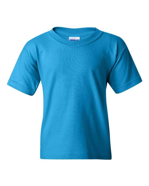 Gildan 543, 5000b Youth Heavy Cotton T-shirt, Sapphire