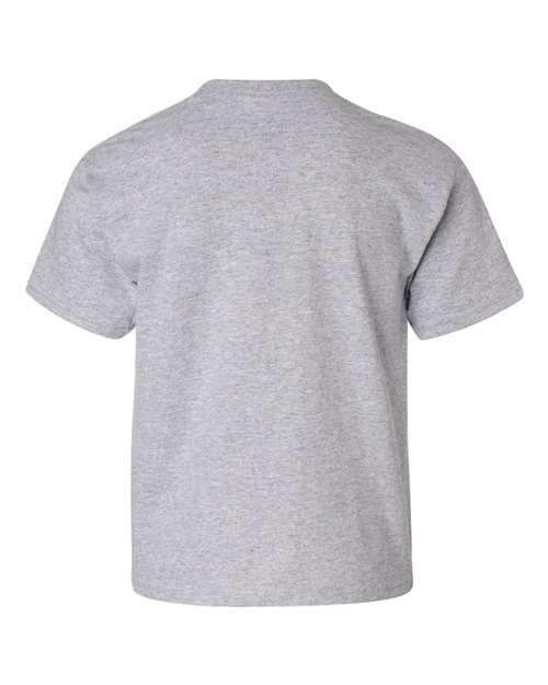 Gildan 5000B, Youth Heavy Cotton T-shirt, Sport Grey