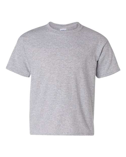 Gildan 543, 5000b Youth Heavy Cotton T-shirt, Sport Grey
