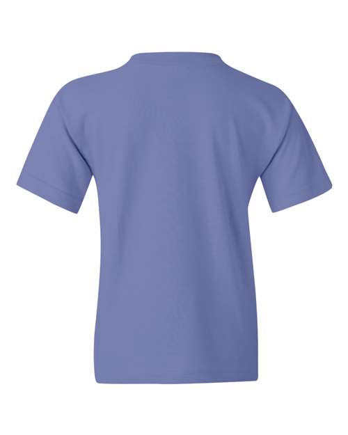 Gildan 5000B, Youth Heavy Cotton T-shirt, Violet