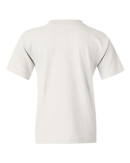 Gildan 5000B, Youth Heavy Cotton T-shirt, White