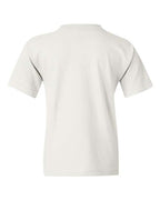 Gildan 5000B, Youth Heavy Cotton T-shirt, White