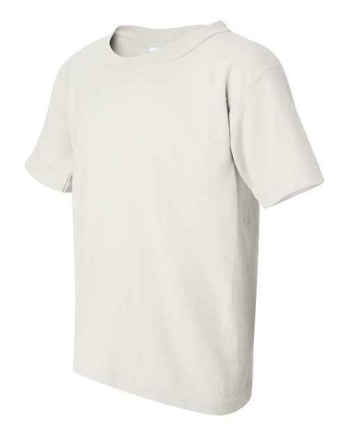 Gildan 5000B, Youth Heavy Cotton T-shirt, White