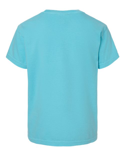 Comfort Colors 9018, Youth Garment-dyed Heavyweight T-shirt, Lagoon