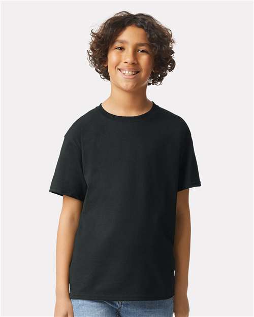 Gildan 2000B, Youth Ultra Cotton T-shirt, Black