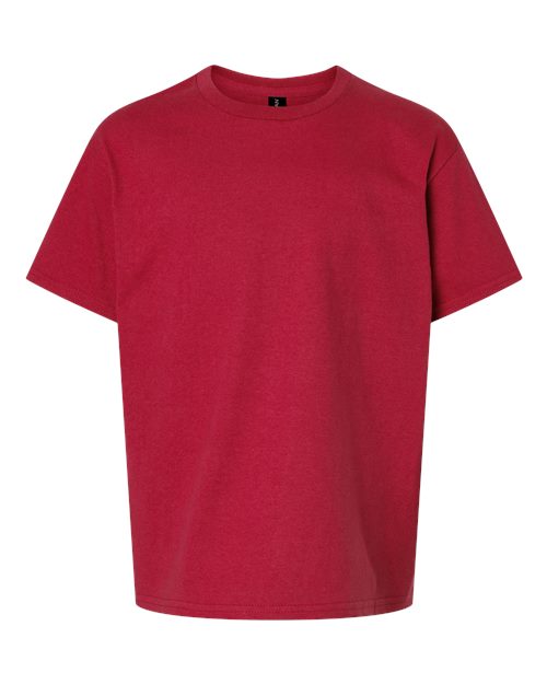 Gildan 551, 2000b Youth Ultra Cotton T-shirt, Cherry Red
