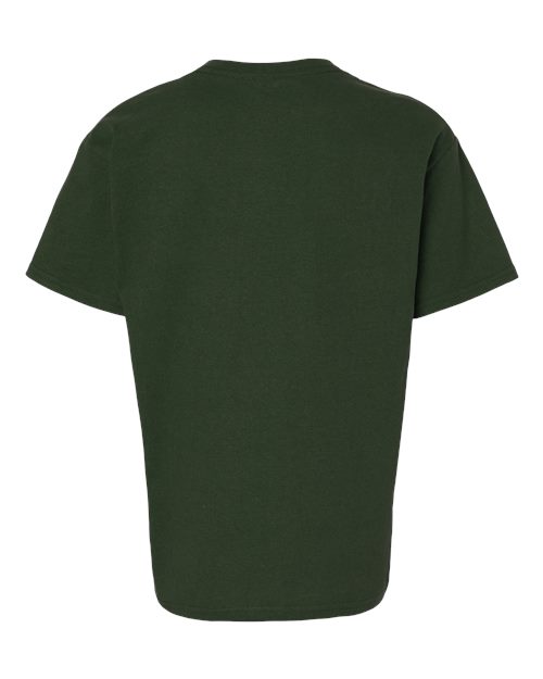 Gildan 551, 2000b Youth Ultra Cotton T-shirt, Forest Green