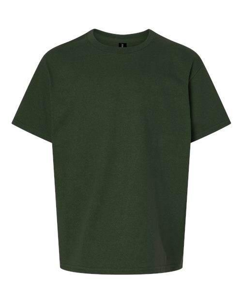 Gildan 2000B, Youth Ultra Cotton T-shirt, Forest Green