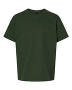 Gildan 2000B, Youth Ultra Cotton T-shirt, Forest Green