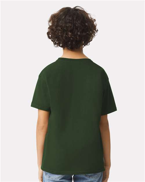 Gildan 2000B, Youth Ultra Cotton T-shirt, Forest Green