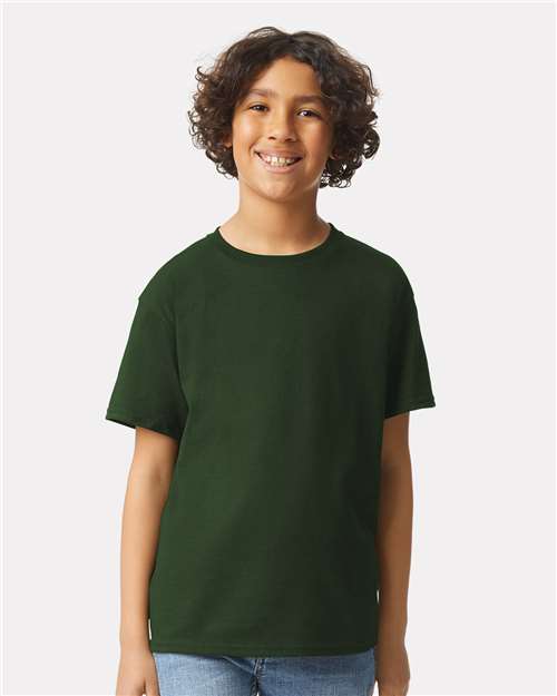 Gildan 2000B, Youth Ultra Cotton T-shirt, Forest Green