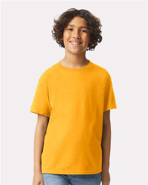 Gildan 551, 2000b Youth Ultra Cotton T-shirt, Gold