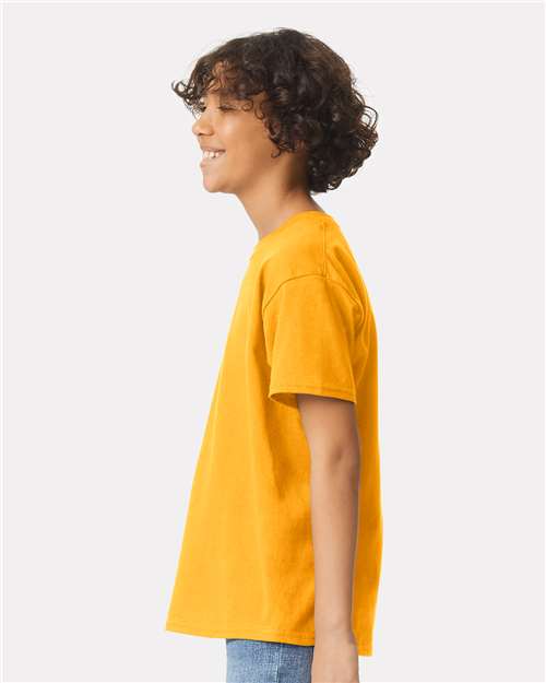 Gildan 551, 2000b Youth Ultra Cotton T-shirt, Gold