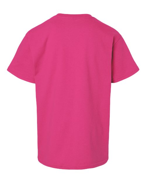 Gildan 551, 2000b Youth Ultra Cotton T-shirt, Heliconia