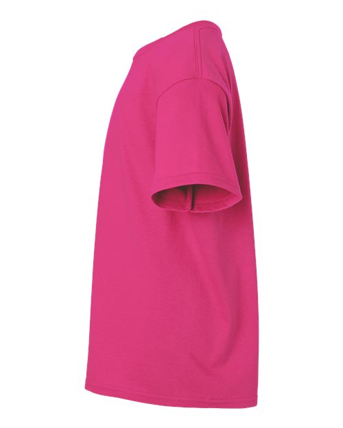 Gildan 2000B, Youth Ultra Cotton T-shirt, Heliconia
