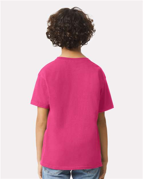 Gildan 551, 2000b Youth Ultra Cotton T-shirt, Heliconia