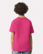 Gildan 551, 2000b Youth Ultra Cotton T-shirt, Heliconia