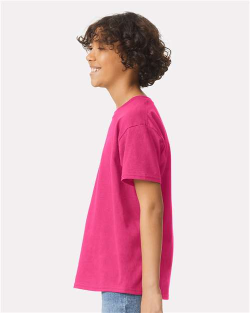 Gildan 551, 2000b Youth Ultra Cotton T-shirt, Heliconia
