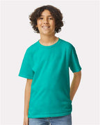 Gildan 551, 2000b Youth Ultra Cotton T-shirt, Jade Dome
