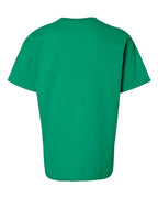 Gildan 2000B, Youth Ultra Cotton T-shirt, Kelly Green