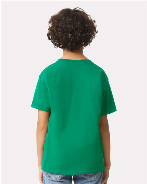 Gildan 551, 2000b Youth Ultra Cotton T-shirt, Kelly Green