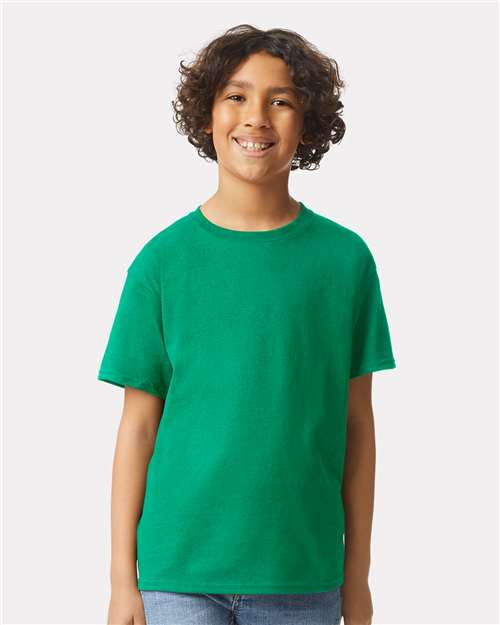 Gildan 2000B, Youth Ultra Cotton T-shirt, Kelly Green