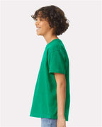 Gildan 551, 2000b Youth Ultra Cotton T-shirt, Kelly Green