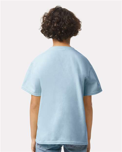 Gildan 551, 2000b Youth Ultra Cotton T-shirt, Light Blue