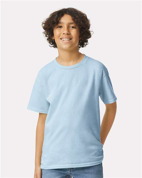 Gildan 551, 2000b Youth Ultra Cotton T-shirt, Light Blue