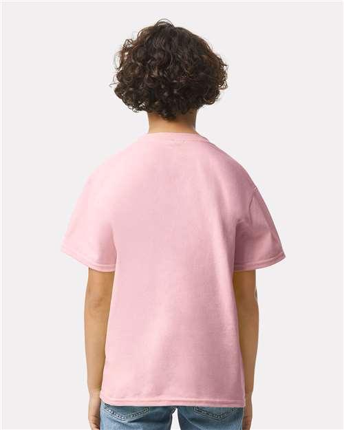 Gildan 2000B, Youth Ultra Cotton T-shirt, Light Pink
