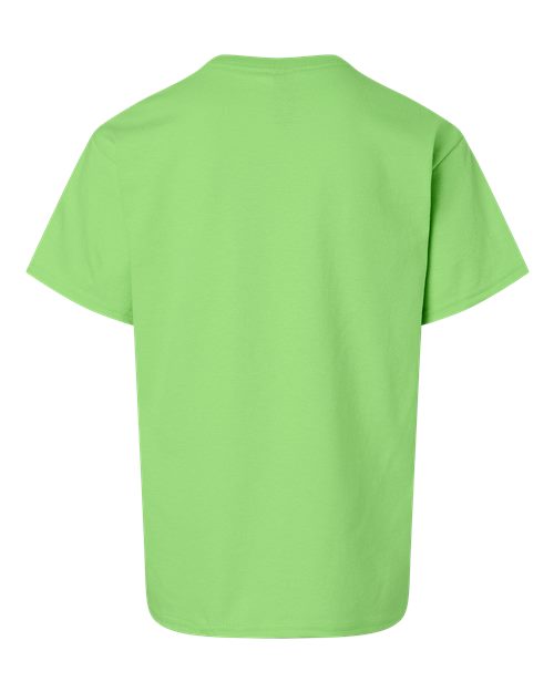 Gildan 551, 2000b Youth Ultra Cotton T-shirt, Lime