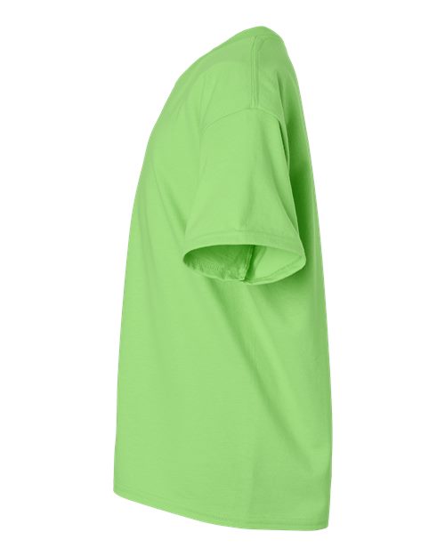 Gildan 551, 2000b Youth Ultra Cotton T-shirt, Lime