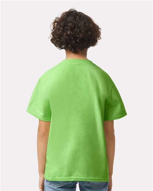 Gildan 551, 2000b Youth Ultra Cotton T-shirt, Lime