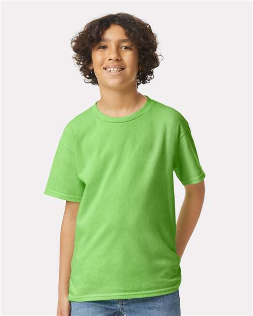 Gildan 2000B, Youth Ultra Cotton T-shirt, Lime