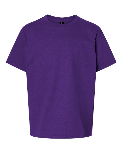 Gildan 551, 2000b Youth Ultra Cotton T-shirt, Purple
