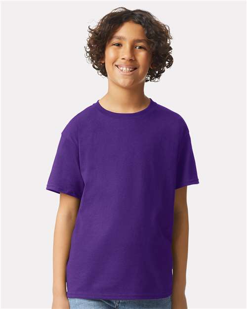 Gildan 551, 2000b Youth Ultra Cotton T-shirt, Purple