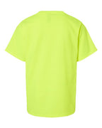 Gildan 551, 2000b Youth Ultra Cotton T-shirt, Safety Green