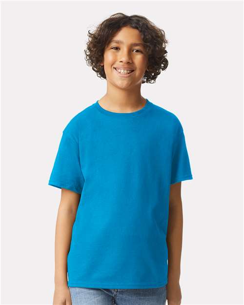 Gildan 551, 2000b Youth Ultra Cotton T-shirt, Sapphire