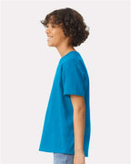 Gildan 551, 2000b Youth Ultra Cotton T-shirt, Sapphire
