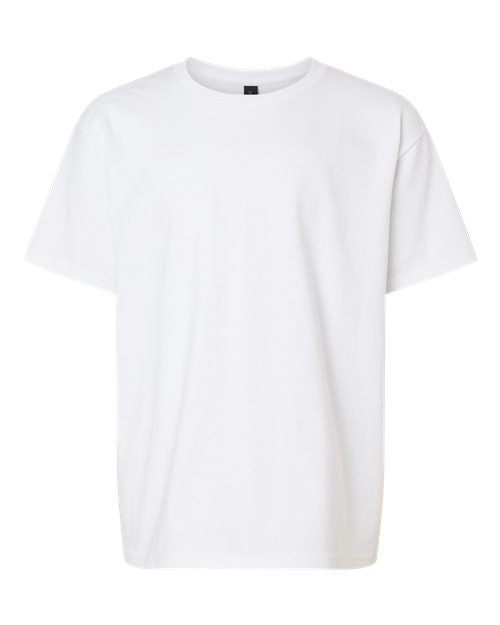 Gildan 551, 2000b Youth Ultra Cotton T-shirt, White