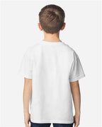 Gildan 551, 2000b Youth Ultra Cotton T-shirt, White