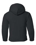 Gildan 557, 18500b Youth Heavy Blend Hooded Sweatshirt, Black